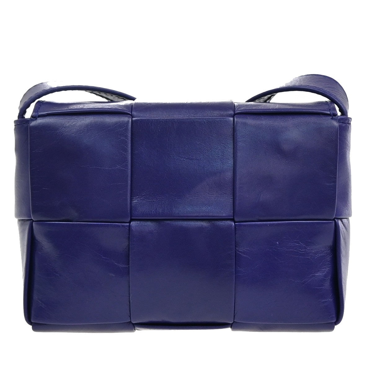 BOTTEGA VENETA Logo Mini Candy Cassette Shoulder Bag Leather Purple 12RL127