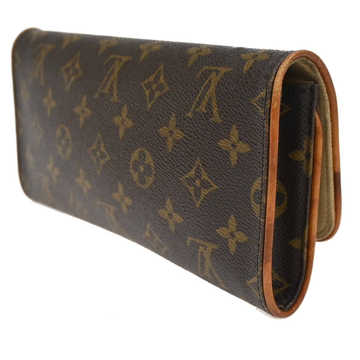 LOUIS VUITTON Pochette Twin GM 2Way Shoulder Bag Monogram Brown M51852 34CA808