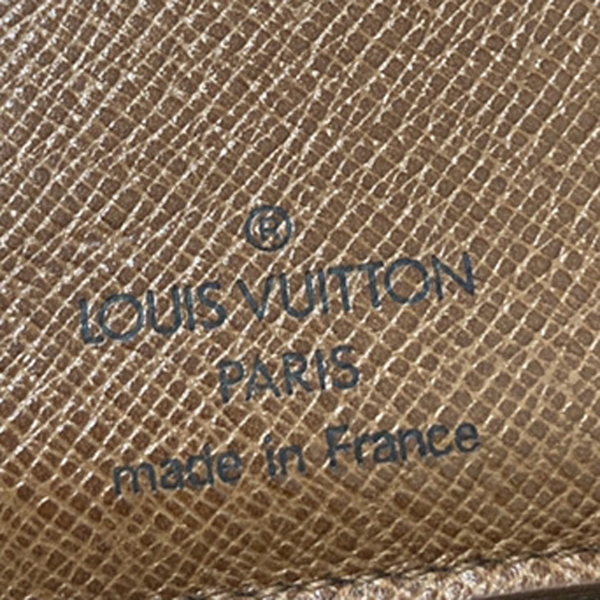 LOUIS VUITTON Organizer De Voyage Wallet Monogram Leather Brown M60119 86KB367