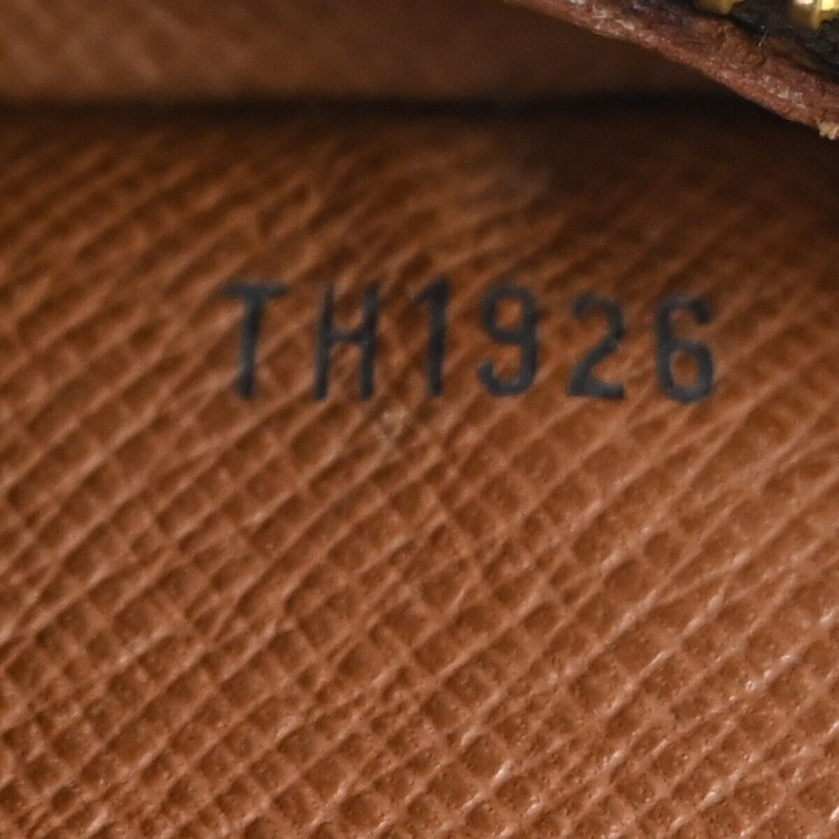 LOUIS VUITTON Jeune Fille GM Shoulder Bag Monogram Leather Brown M51225 81FA030