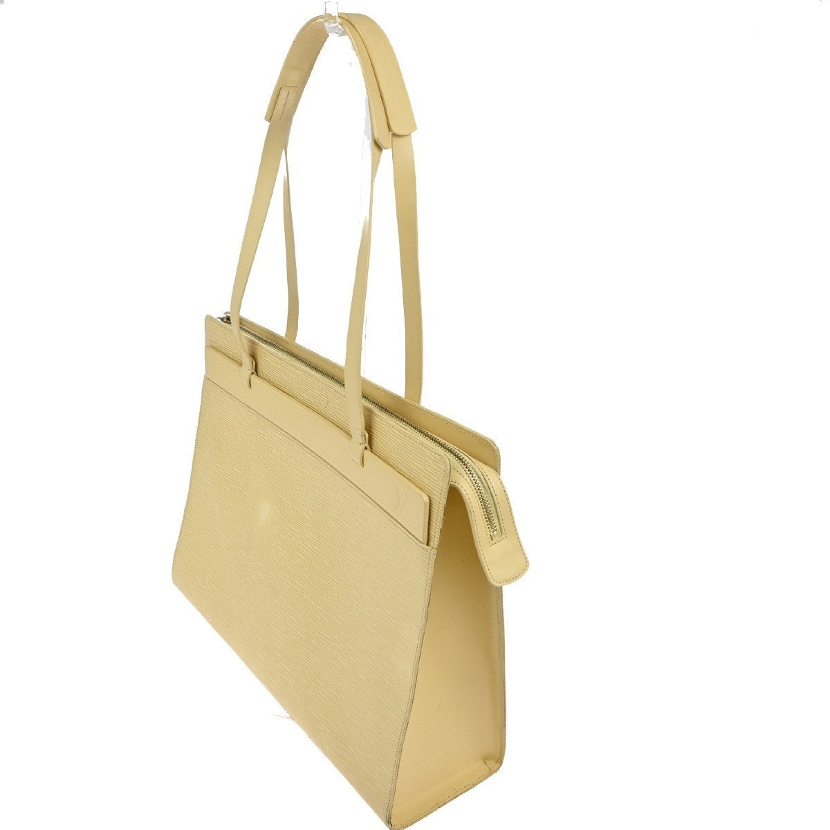 LOUIS VUITTON Logo Croisette GM Shoulder Bag Epi Leather Vanilla M5250A 39TA483