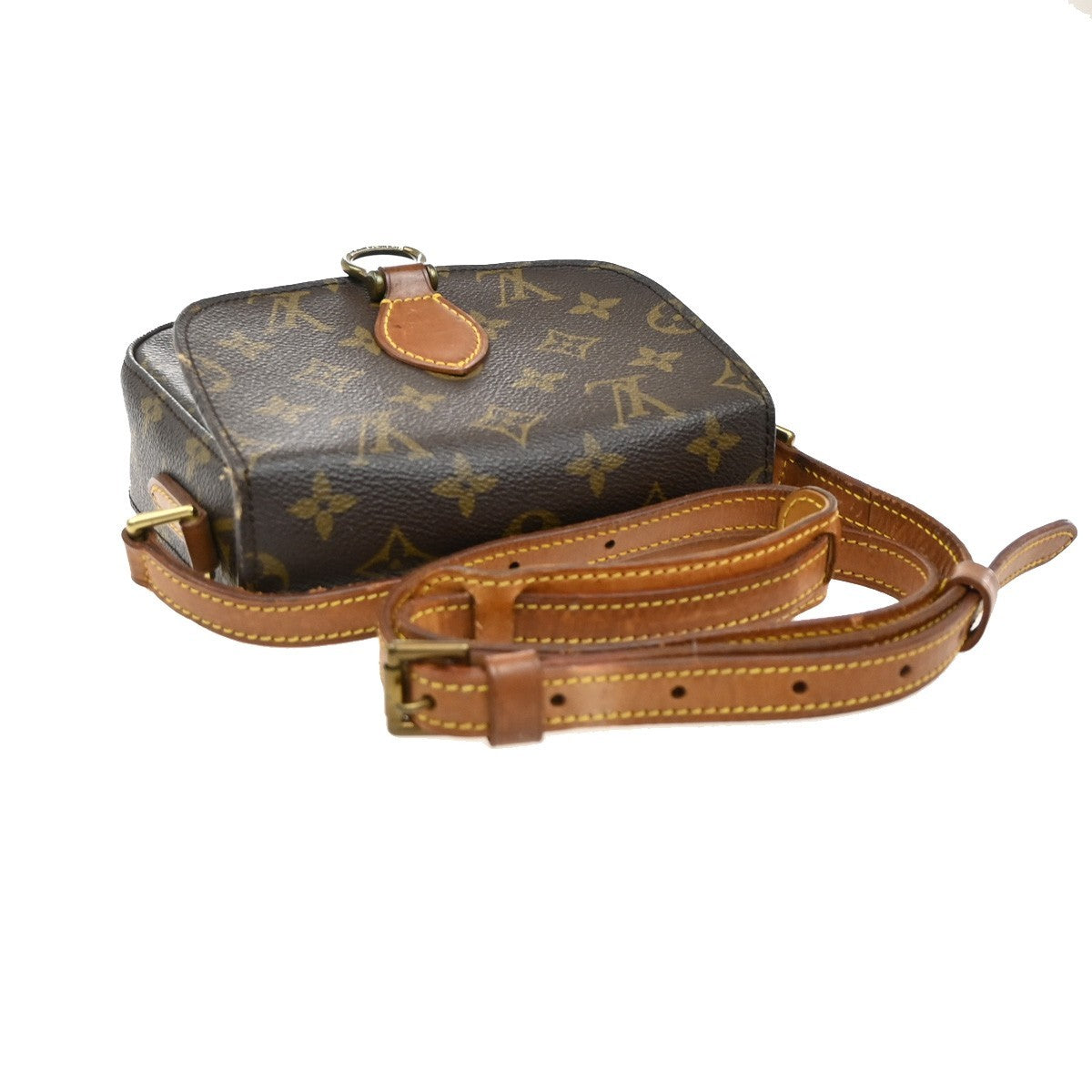 LOUIS VUITTON Mini Saint Cloud Shoulder Bag Monogram Leather BN M51244 32KB301