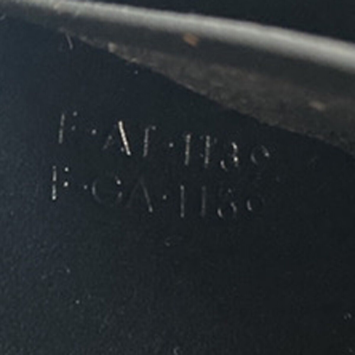 CELINE Triomphe Zip Around Long Bifold Wallet PVC Leather Black Italy 80KA275