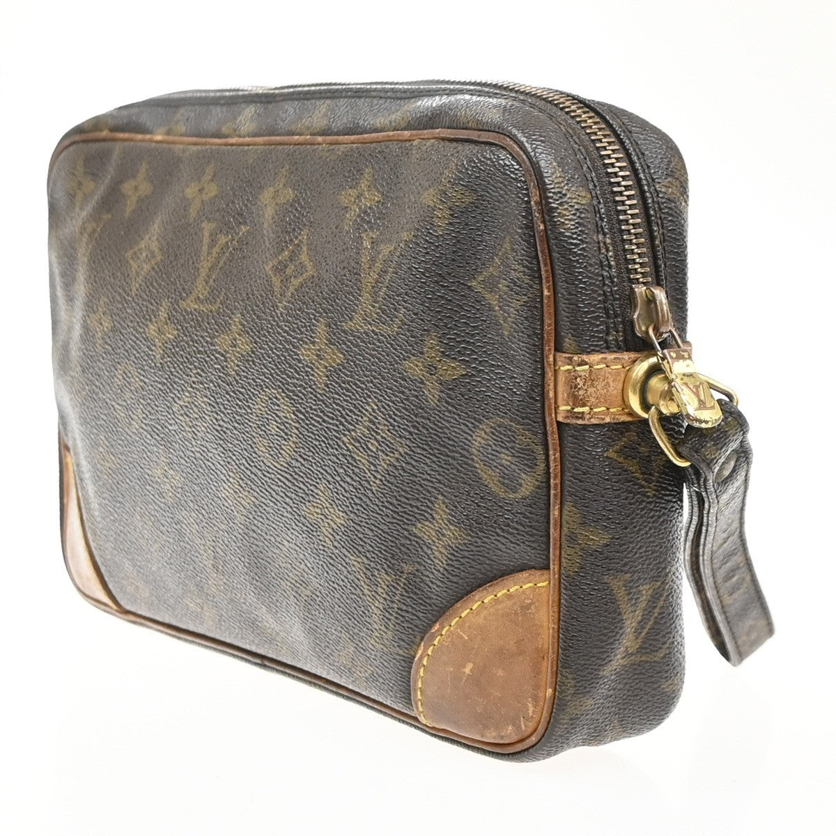 LOUIS VUITTON Marly Dragonne GM Clutch Hand Bag Monogram Brown M51825 02MA540