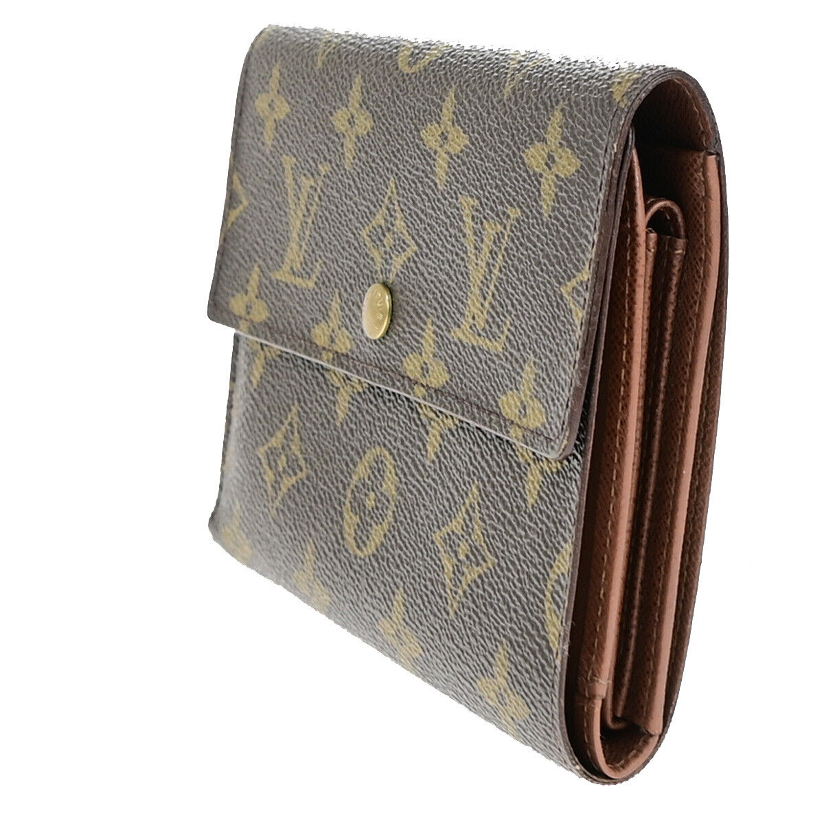 LOUIS VUITTON Porte Tresor Etui Papier Trifold Wallet Monogram BN M61202 01YE842