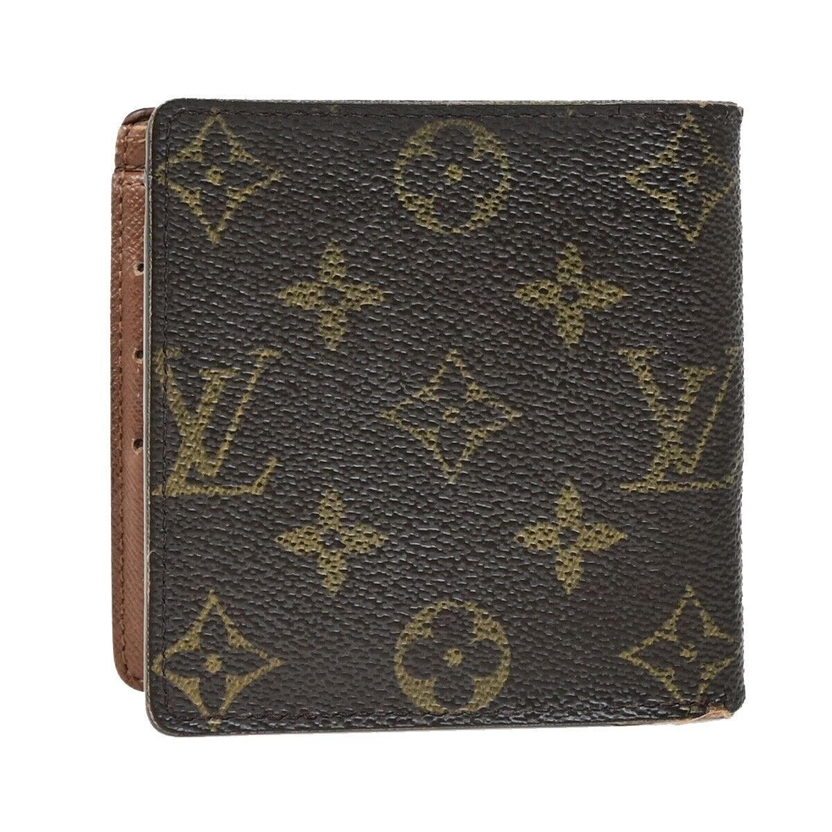 LOUIS VUITTON LV Billets Cartes Credit Monnaie Wallet Monogram M61665 08FA662