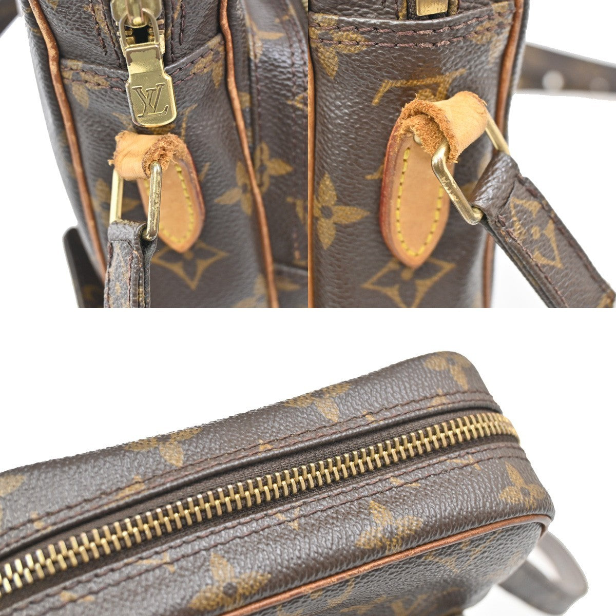 LOUIS VUITTON Amazon Crossbody Shoulder Bag Monogram Leather BN M45236 38KB437