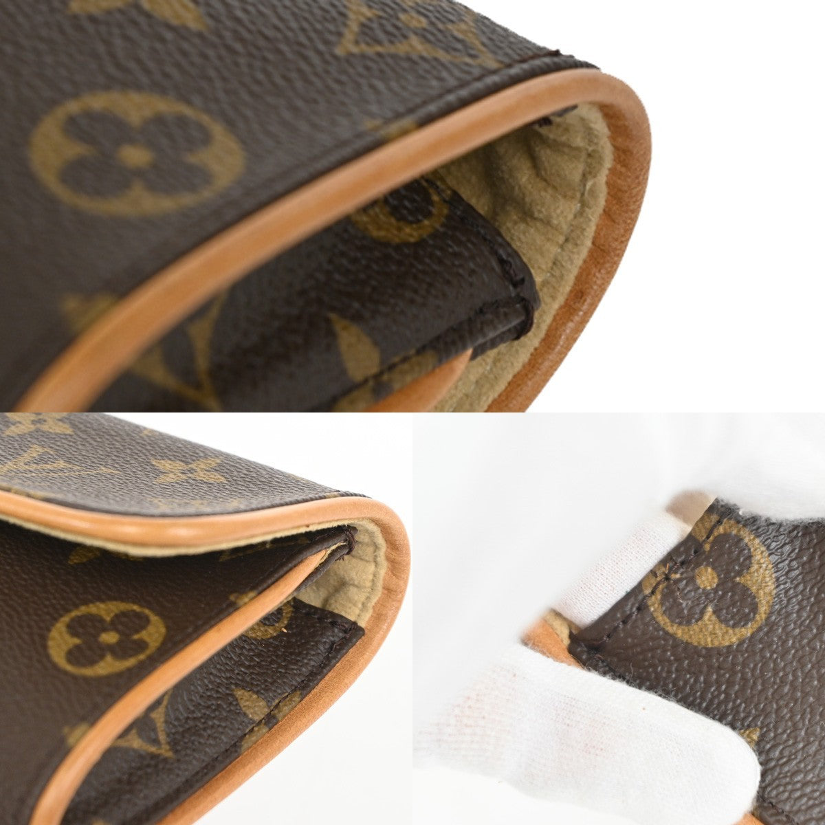 LOUIS VUITTON Pochette Twin PM 2Way Shoulder Clutch Bag Monogram M51854 70TA637