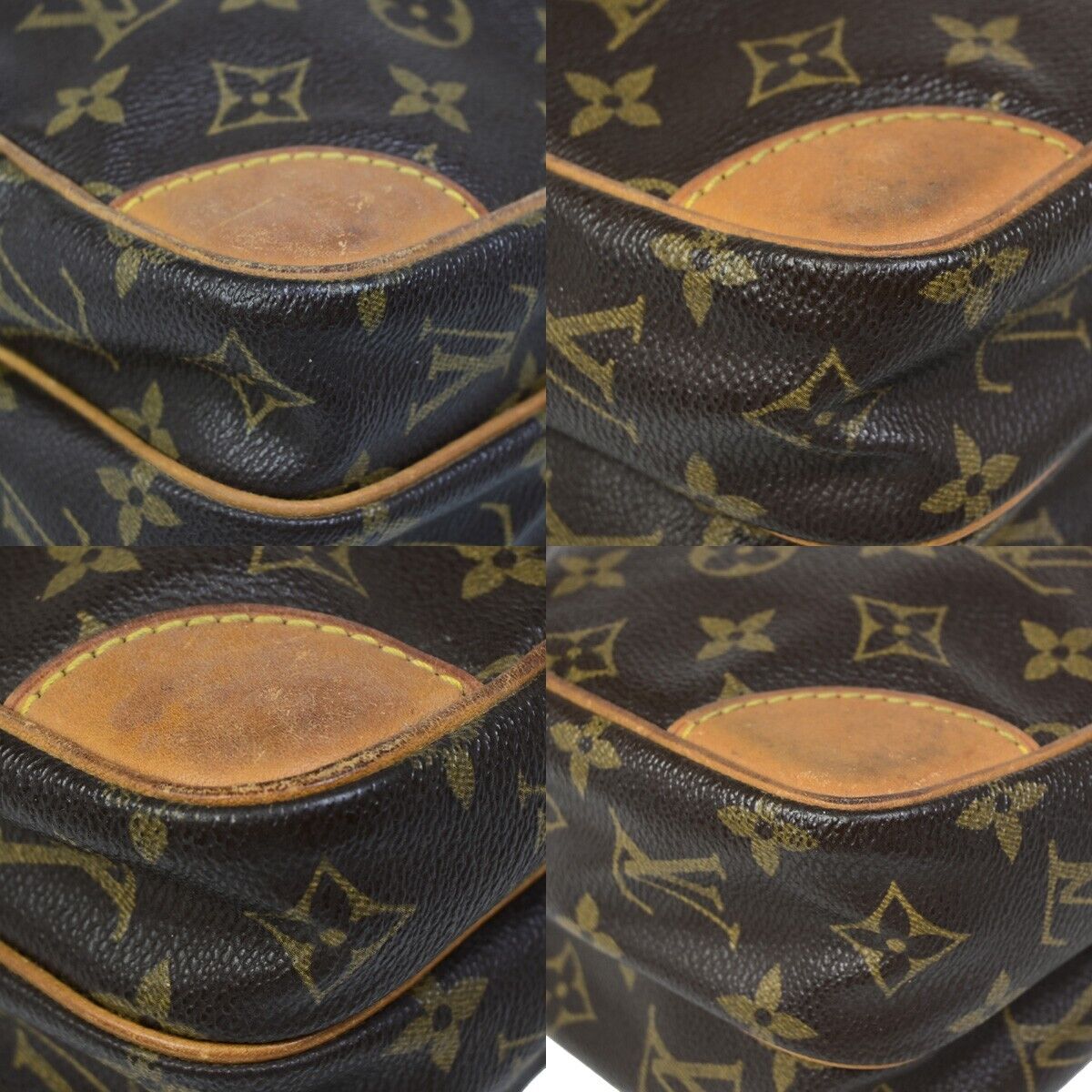 LOUIS VUITTON Amazon Crossbody Shoulder Bag Monogram Leather BN M45236 37EB631