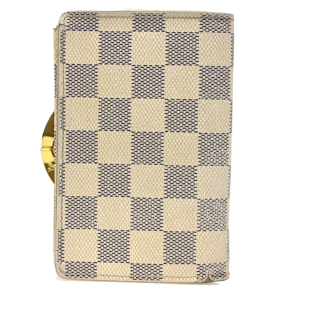 LOUIS VUITTON Portefeuille Viennois Wallet Danier Azur White N61676 01ZA131