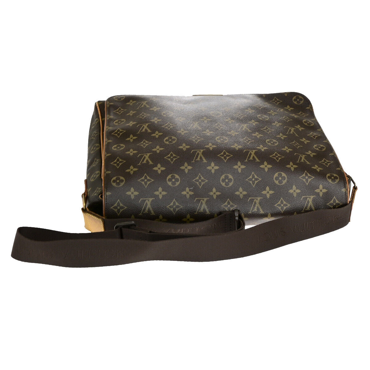 LOUIS VUITTON Abbesses Messenger Shoulder Bag Monogram Leather BN M45257 71YF625