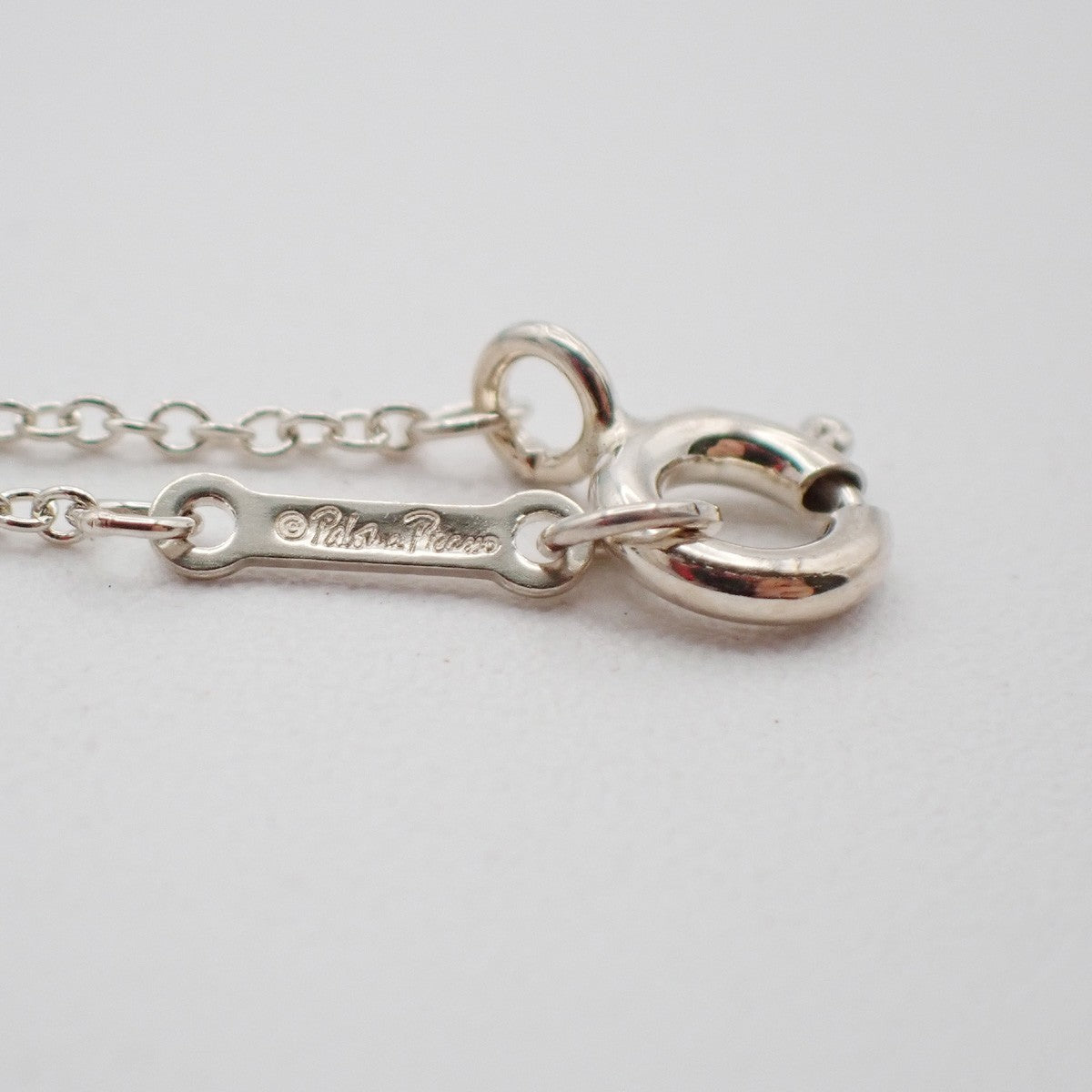 Tiffany & Co. Loving Heart Necklace Paloma Picasso Ag 925 Silver 05CA076