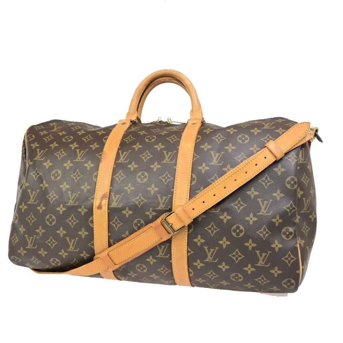 LOUIS VUITTON Keepall Bandouliere 50 2Way Hand Bag Monogram BN M41416 73ED310