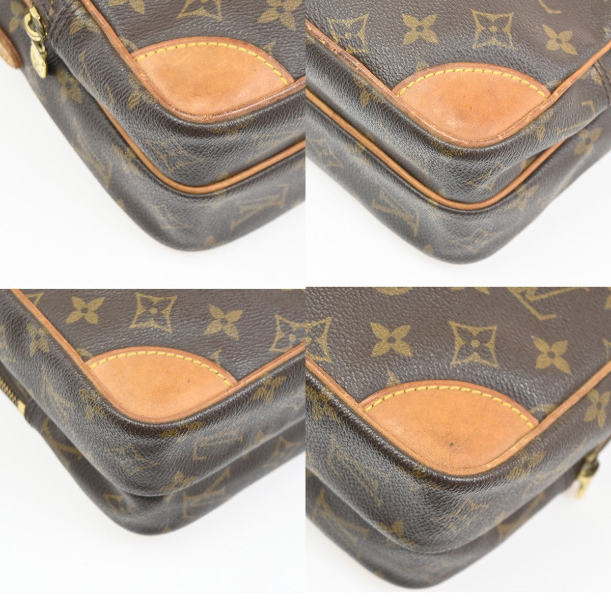 LOUIS VUITTON Amazon Crossbody Shoulder Bag Monogram Leather BN M45236 39TA532