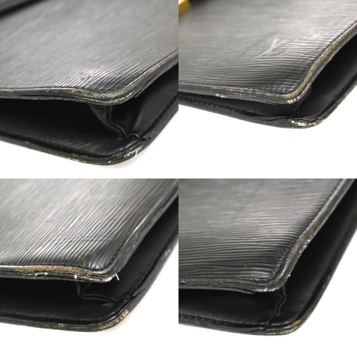 LOUIS VUITTON Porte Documents Bandouliere Hand Bag Epi Leather BK M54462 66KP502