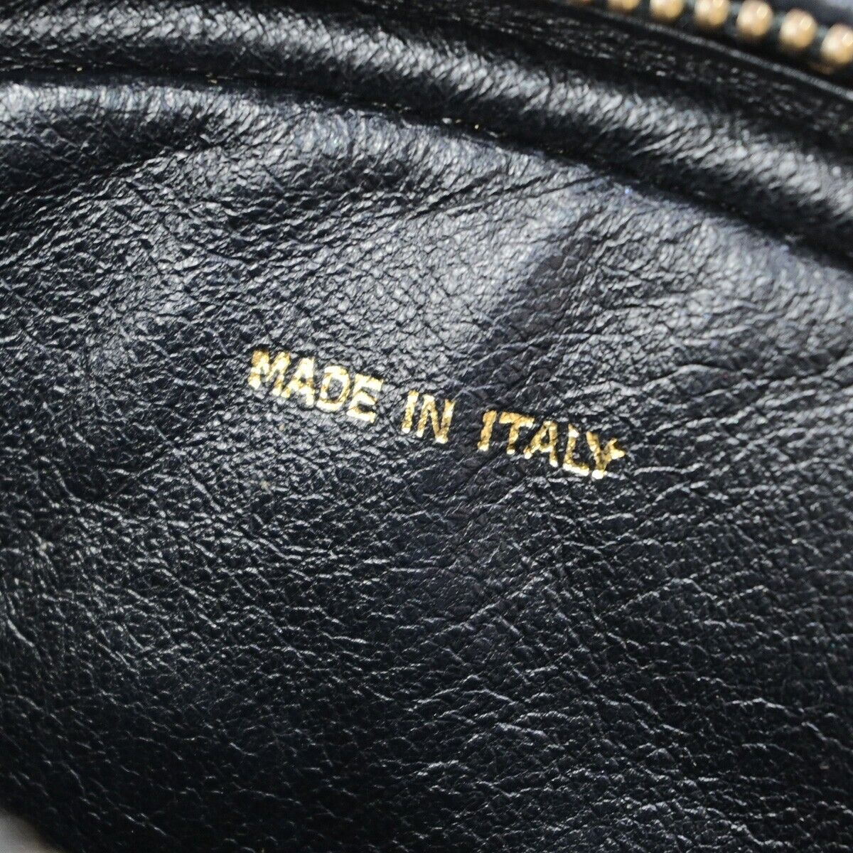 CHANEL CC Logo Tassel Chain Mini Shoulder Bag Leather Black GHW Vintage 395RK720