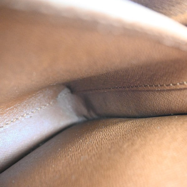LOUIS VUITTON Cartouchiere MM Shoulder Bag Monogram Leather Brown M51253 31PA040