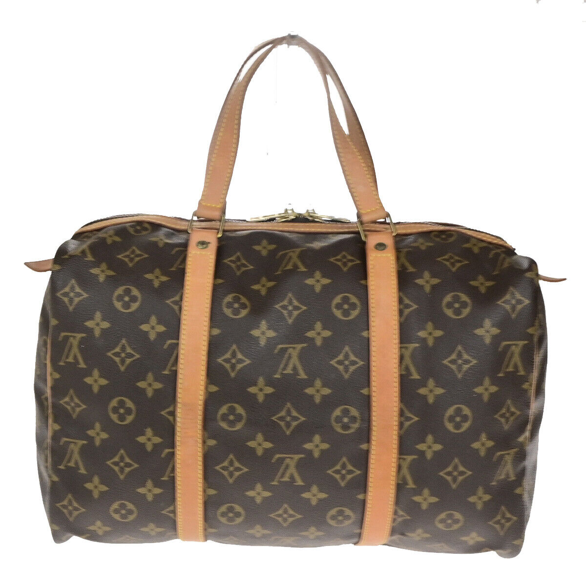 LOUIS VUITTON Sac Souple 35 Travel Hand Bag Monogram Leather BN M41626 39YG687