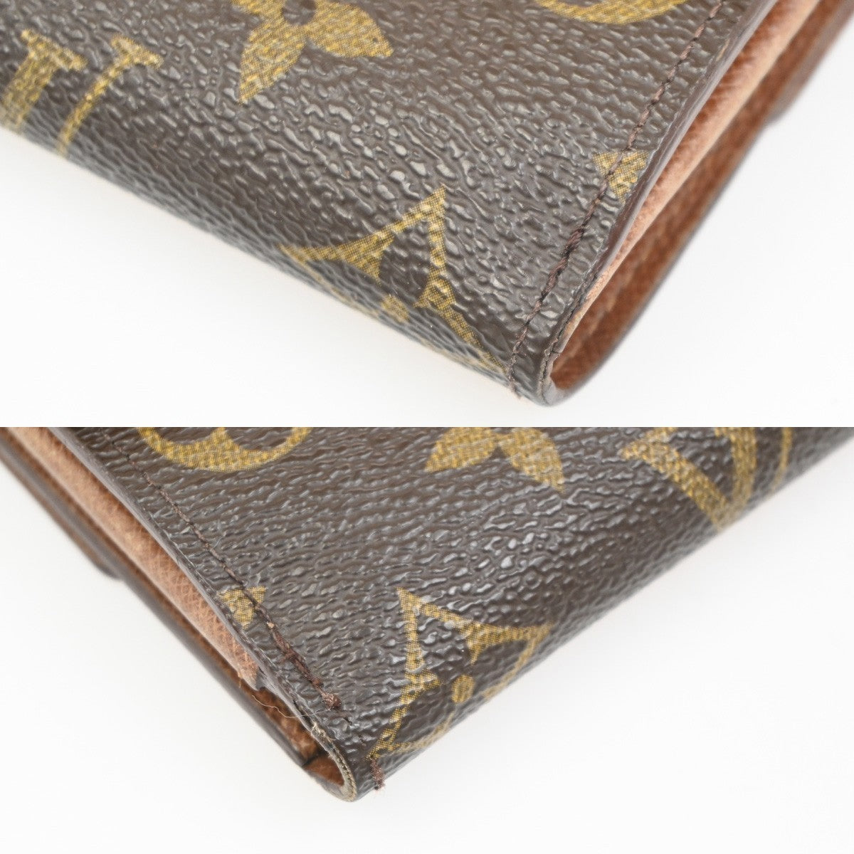 LOUIS VUITTON Porte Monnaie Billet Carte Credit Wallet Monogram M61652 66KC308