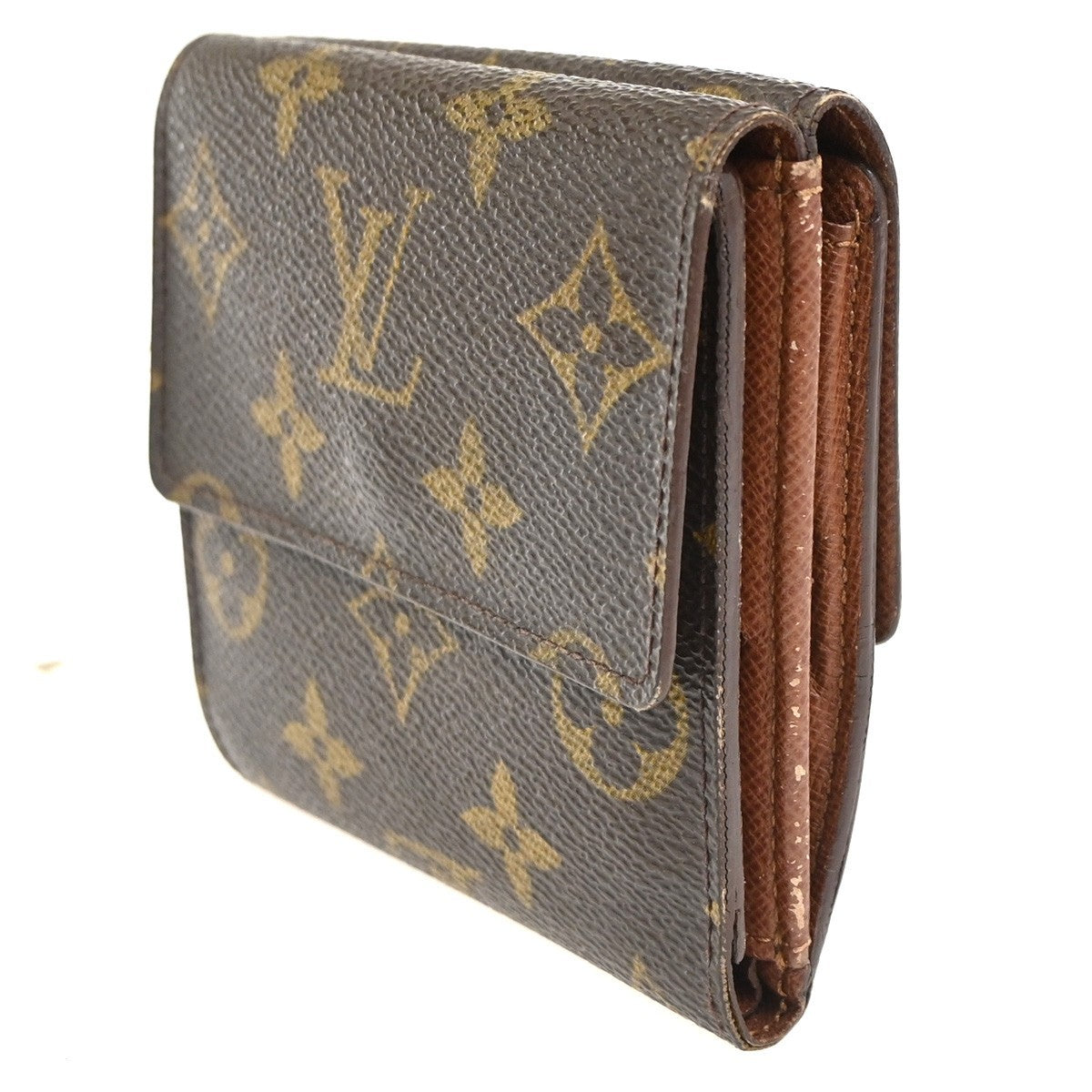 LOUIS VUITTON Porte Monnaie Billet Carte Credit Wallet Monogram M61652 07KC326