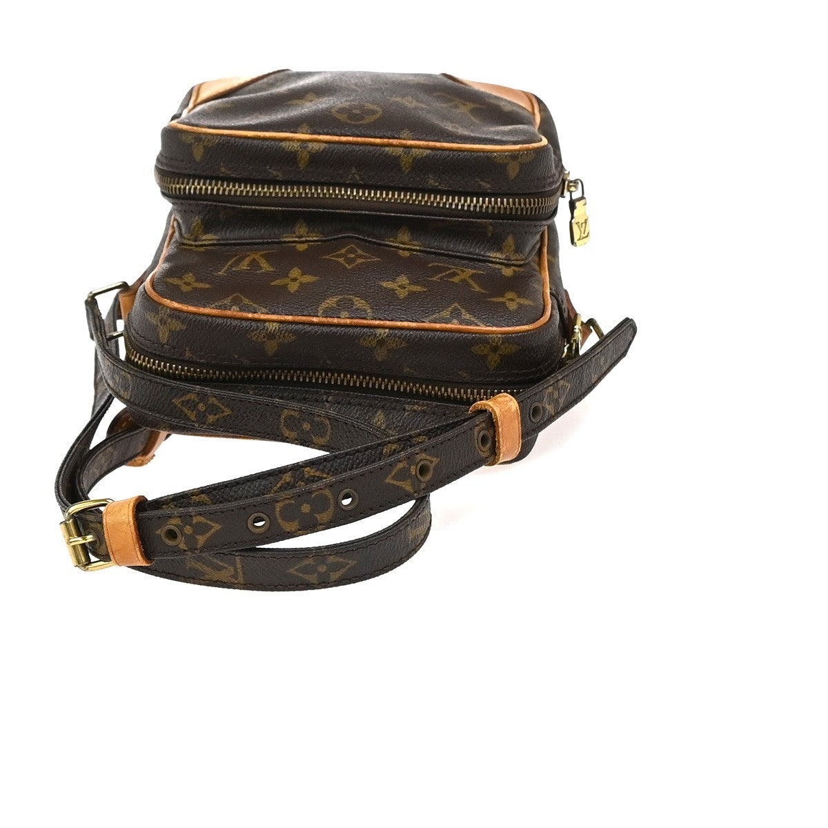LOUIS VUITTON Amazon Crossbody Shoulder Bag Monogram Leather BN M45236 74YJ021
