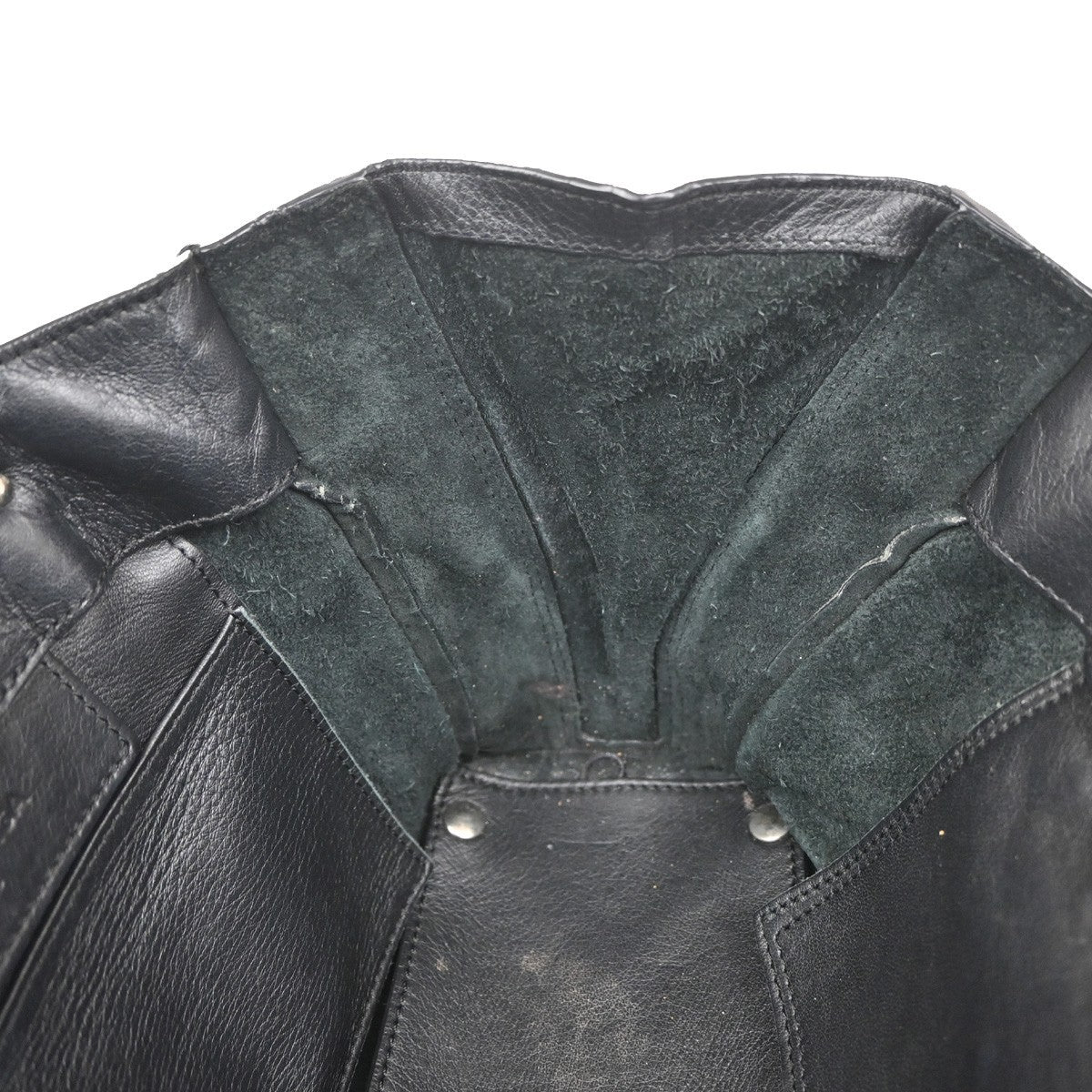 BALENCIAGA Paper Mini 2Way Shoulder Hand Bag Mirror Leather Black SHW 46RL525