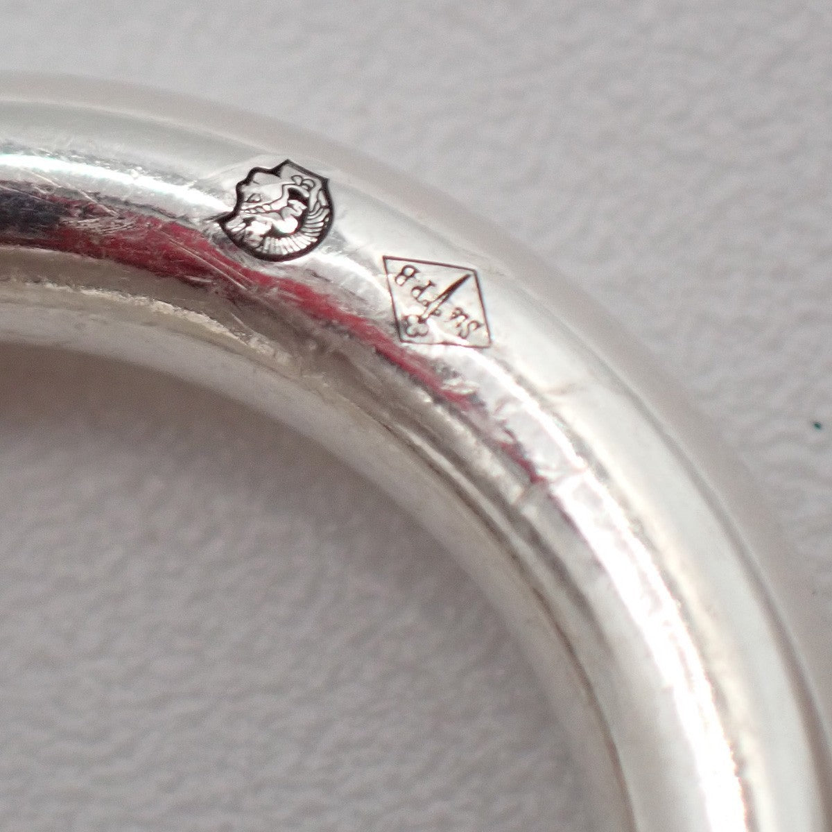 HERMES Logo Chaine D'ancre MM Chain Bracelet  15 Links Ag 925 Silver 363LC623
