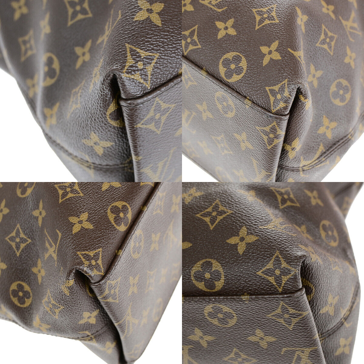 LOUIS VUITTON Tuileries Hobo 2Way Shoulder Bag Monogram Leather M43155 664YF216
