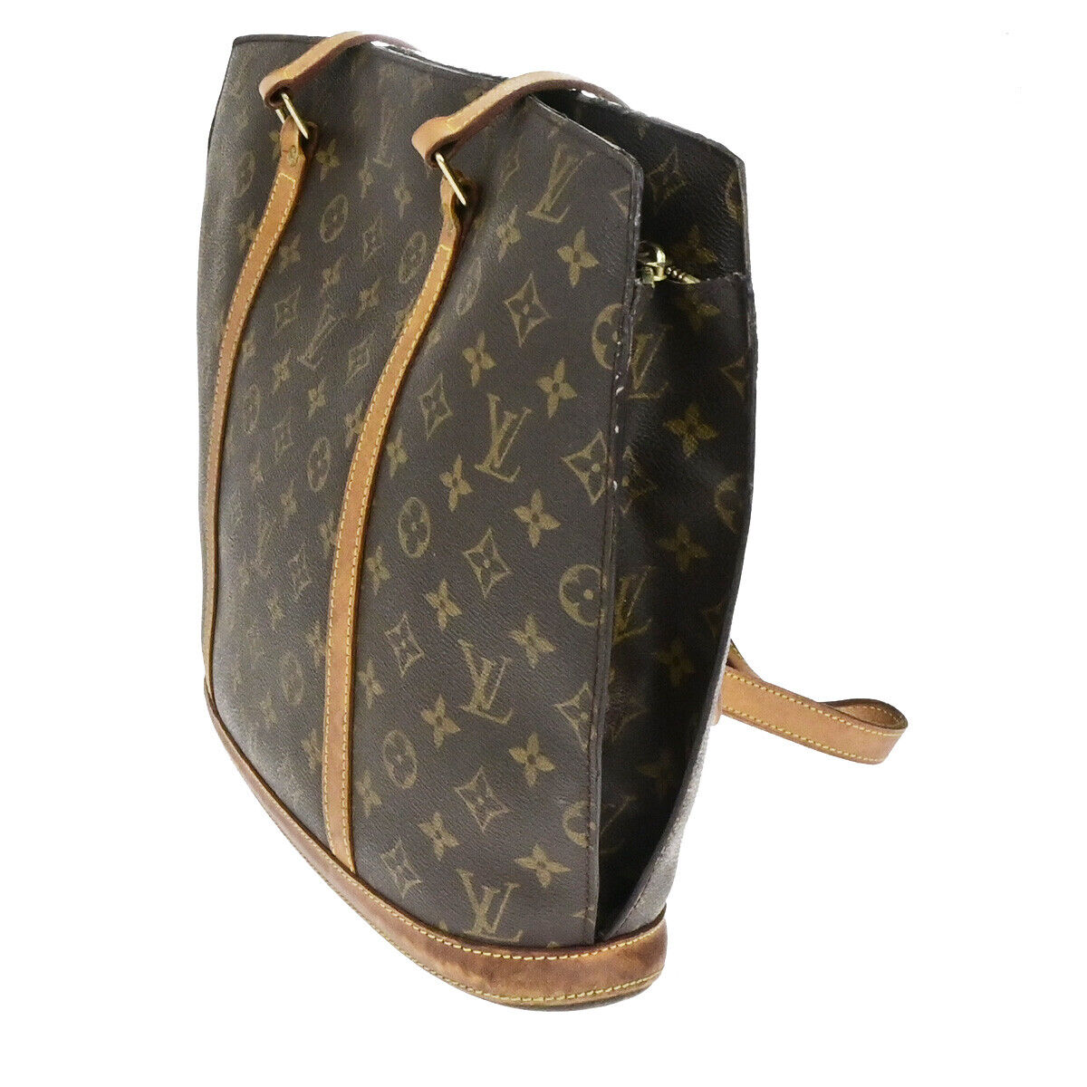 LOUIS VUITTON BABYLONE Shoulder Bag Monogram Leather Brown France M51102 61YG685