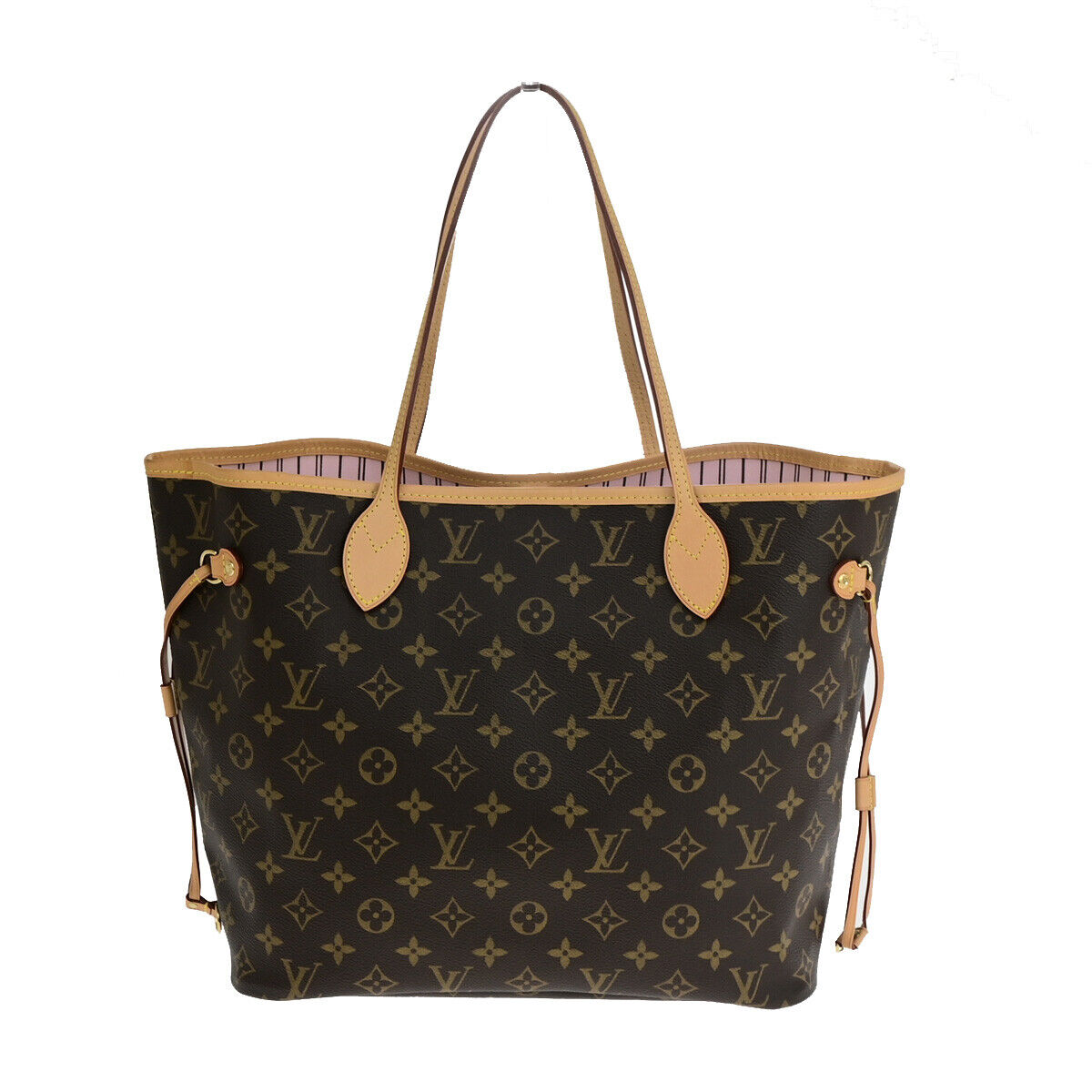 LOUIS VUITTON Neverfull MM Shoulder Tote Bag Monogram Leather M50366 691RK148