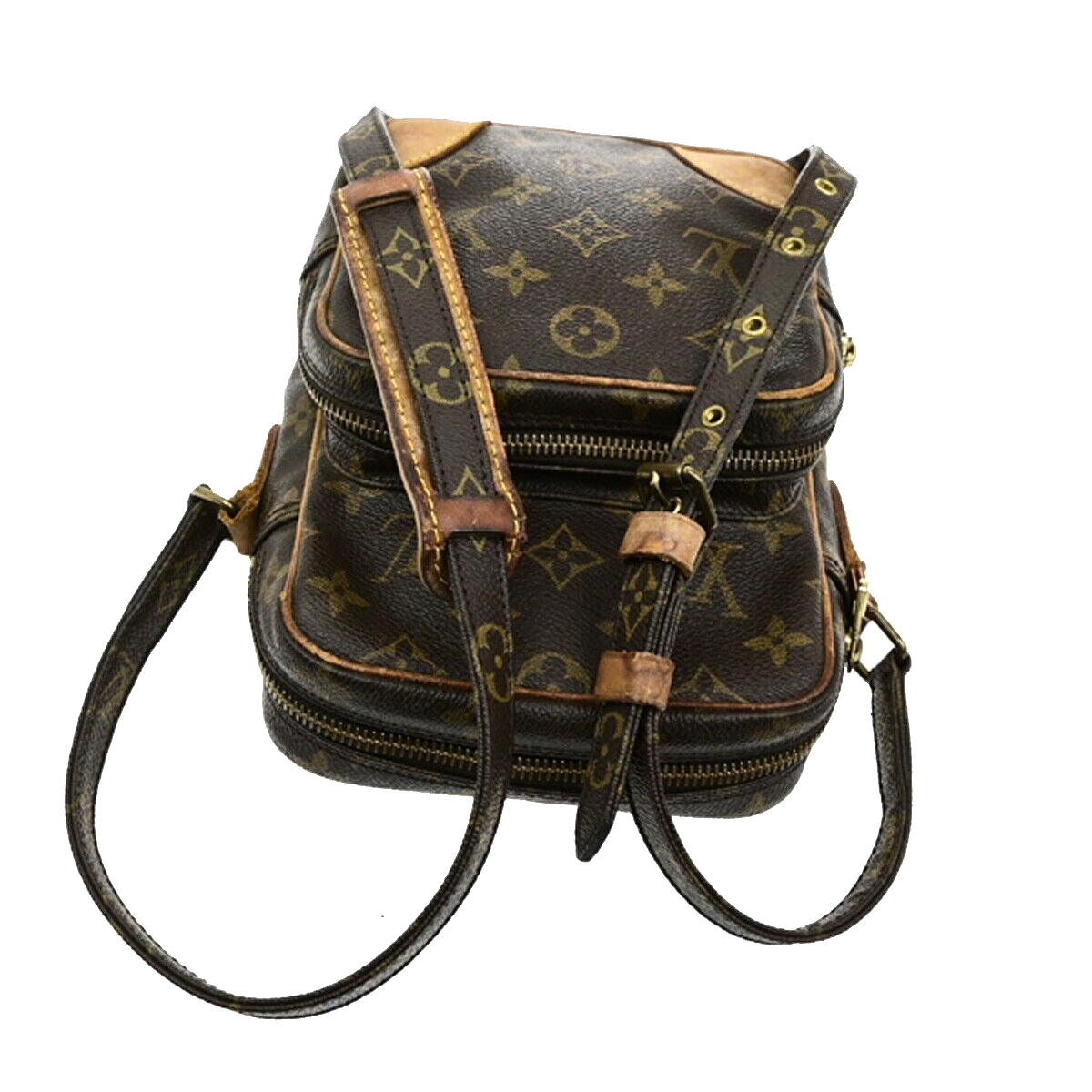 LOUIS VUITTON Amazon Crossbody Shoulder Bag Monogram Leather BN M45236 02FB522