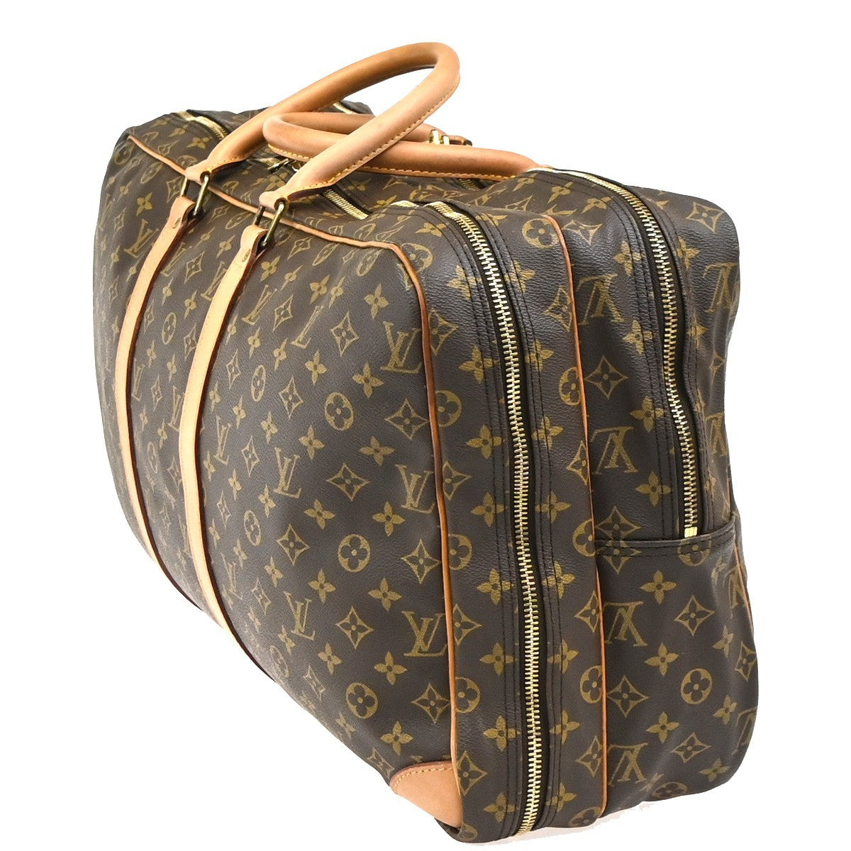 LOUIS VUITTON Sirius 58 Travel Hand Bag Monogram Leather Brown M41404 38YJ007
