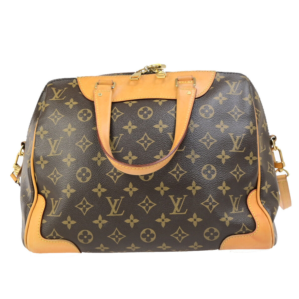 LOUIS VUITTON Retiro 2Way Hand Bag Monogram Leather BN Bordeaux M50056 29YG533