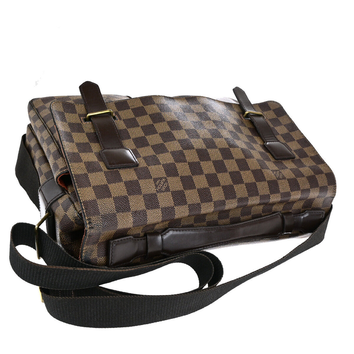 LOUIS VUITTON Broadway Satchel Shoulder Bag Damier Ebene Leather N42270 62YF092