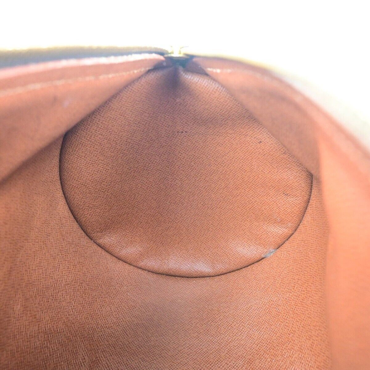 LOUIS VUITTON Logo PAPILLON 30 Hand Bag Monogram Leather Brown M51365 39YH075
