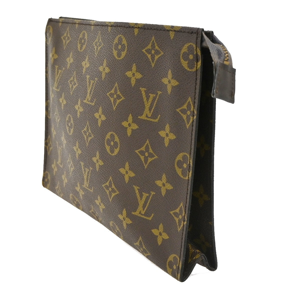 LOUIS VUITTON Poche Toilette 26 Clutch Pouch Bag Monogram Leather M47542 09CB014