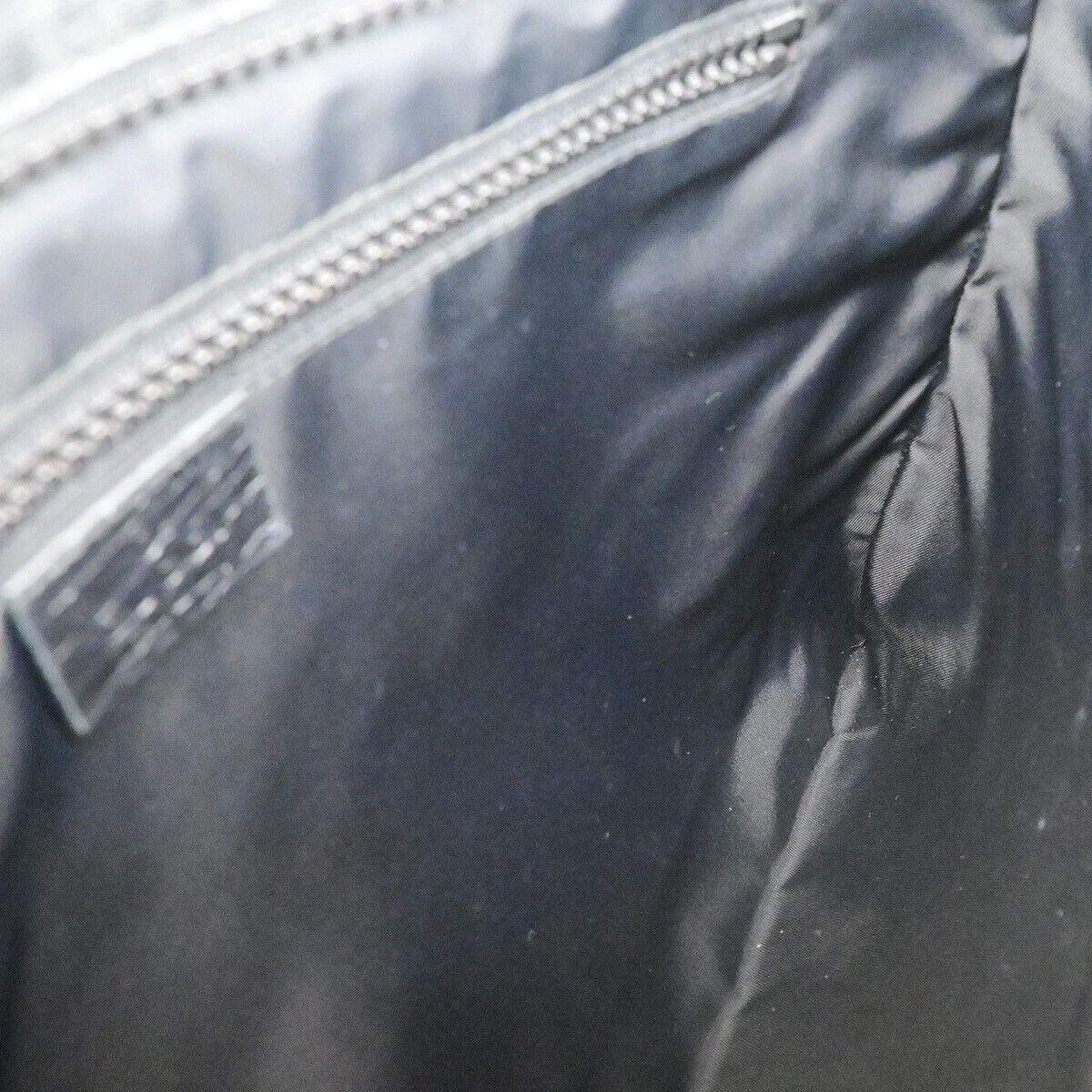 GUCCI Logo GG Pattern Crossbody Shoulder Bag PVC Leather Black Italy 10RK725