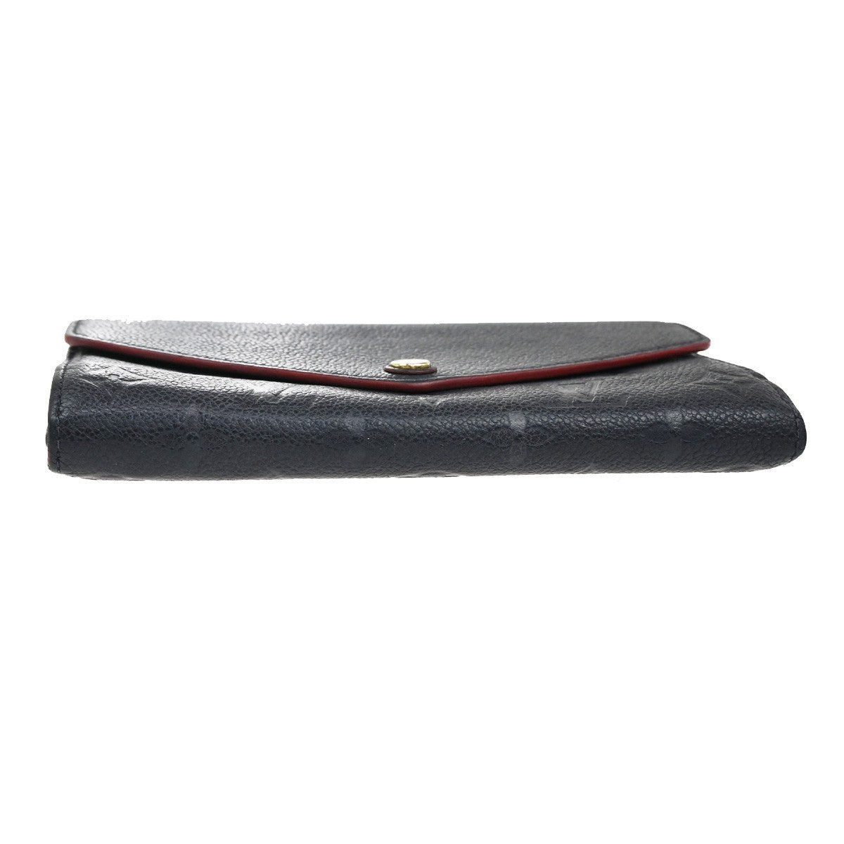 LOUIS VUITTON Portefeuille Sarah Wallet Monogram Empreinte Blue M62125 30KB649