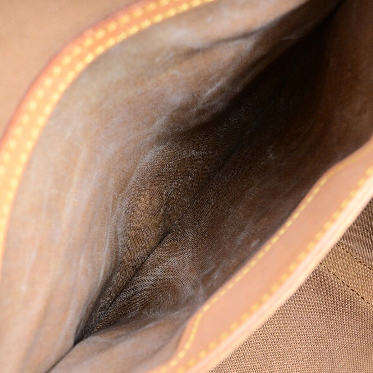 LOUIS VUITTON Flanerie 50 Shoulder Bag Monogram Leather Brown M51116 34ED323