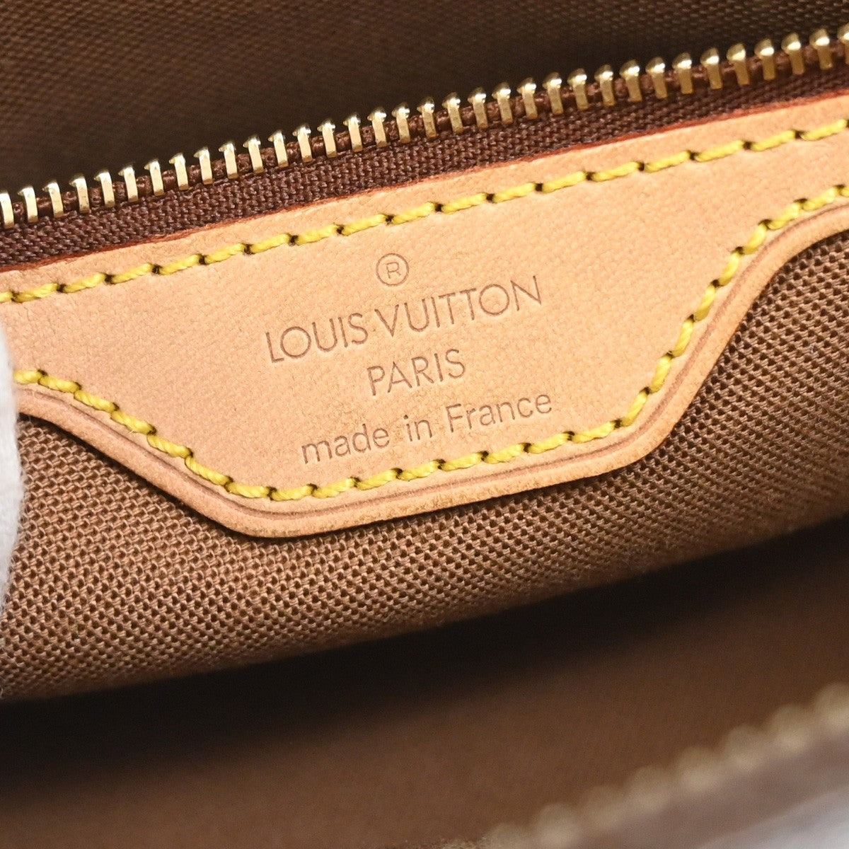 LOUIS VUITTON Trotteur Shoulder Bag Monogram Panda Leather BN M51241 638RQ026