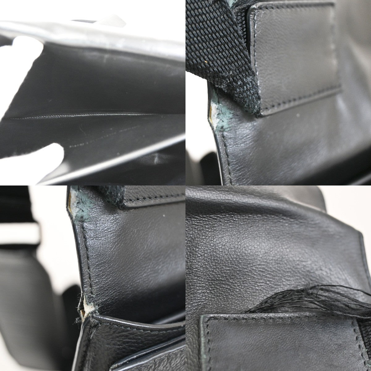 BALENCIAGA Logo Car Flap Crossbody Shoulder Bag Leather Black Italy 79KC627