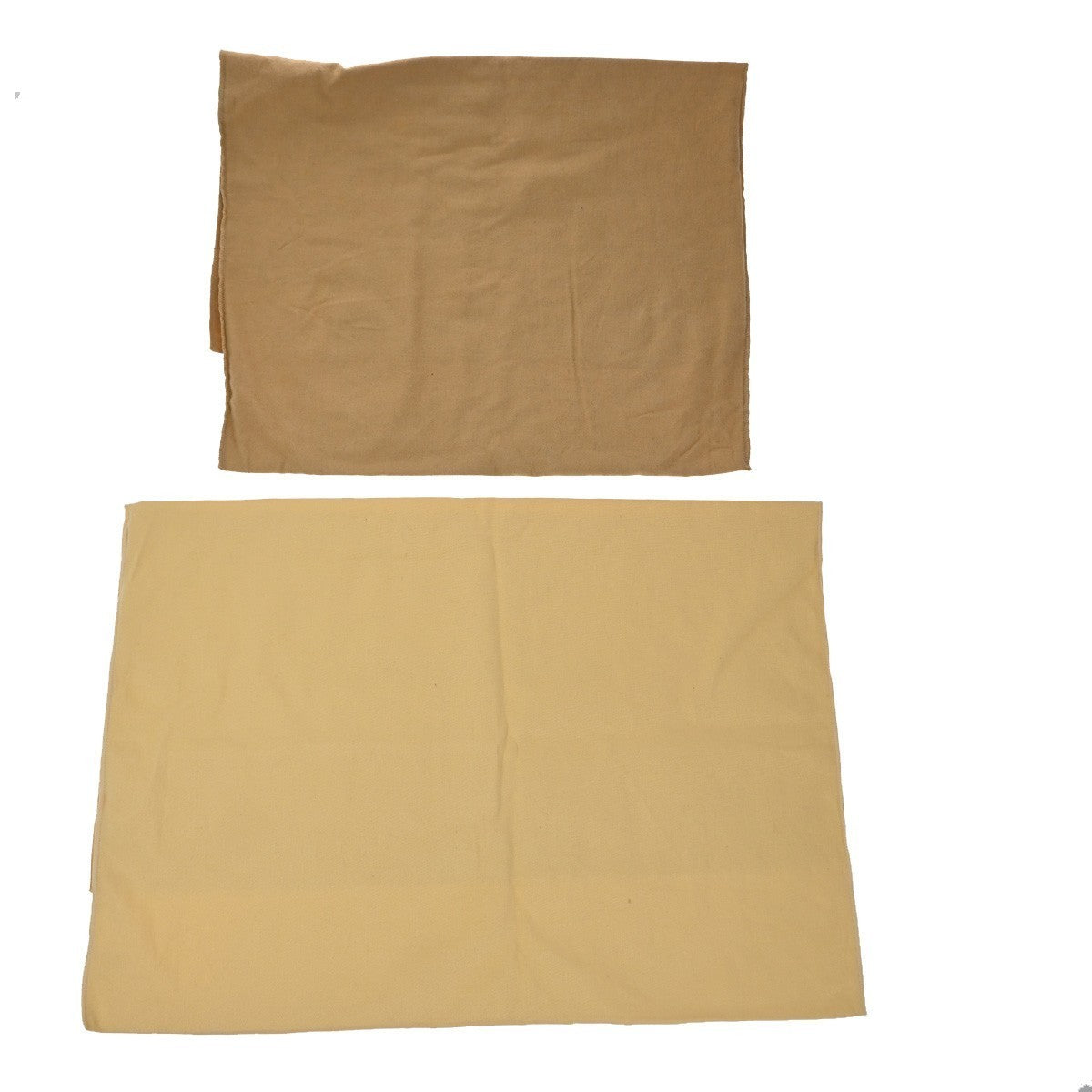 LOUIS VUITTON Logo 10 Set Dust Bag Drawstring Canvas Cotton Beige Brown 01KP236
