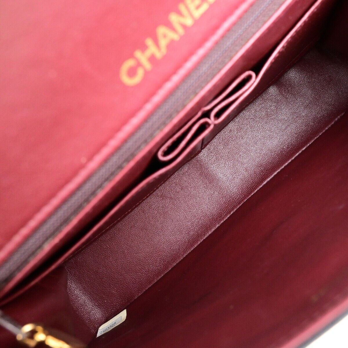 CHANEL CC Matelasse 25 Double Flap Chain Shoulder Bag Leather Black GHW 809RK651