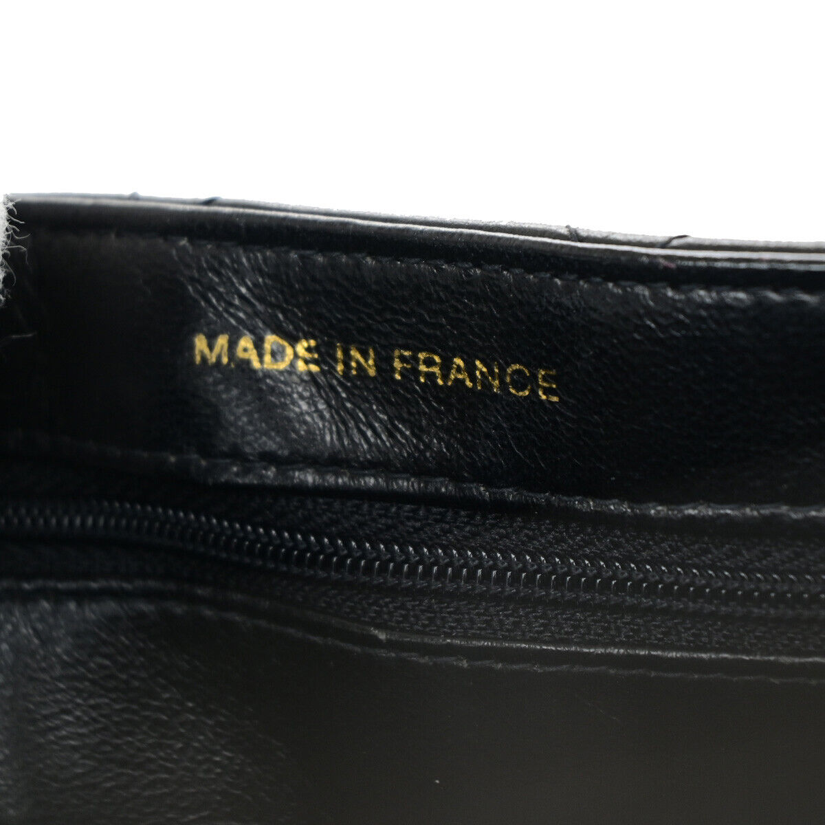 CHANEL CC Matelasse 30 Both Flap Chain Shoulder Bag Leather Black GHW 823RJ921