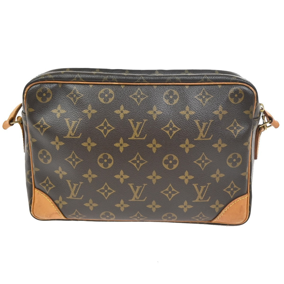 LOUIS VUITTON Trocadero 30 Shoulder Bag Monogram Leather Brown M51272 86TA595