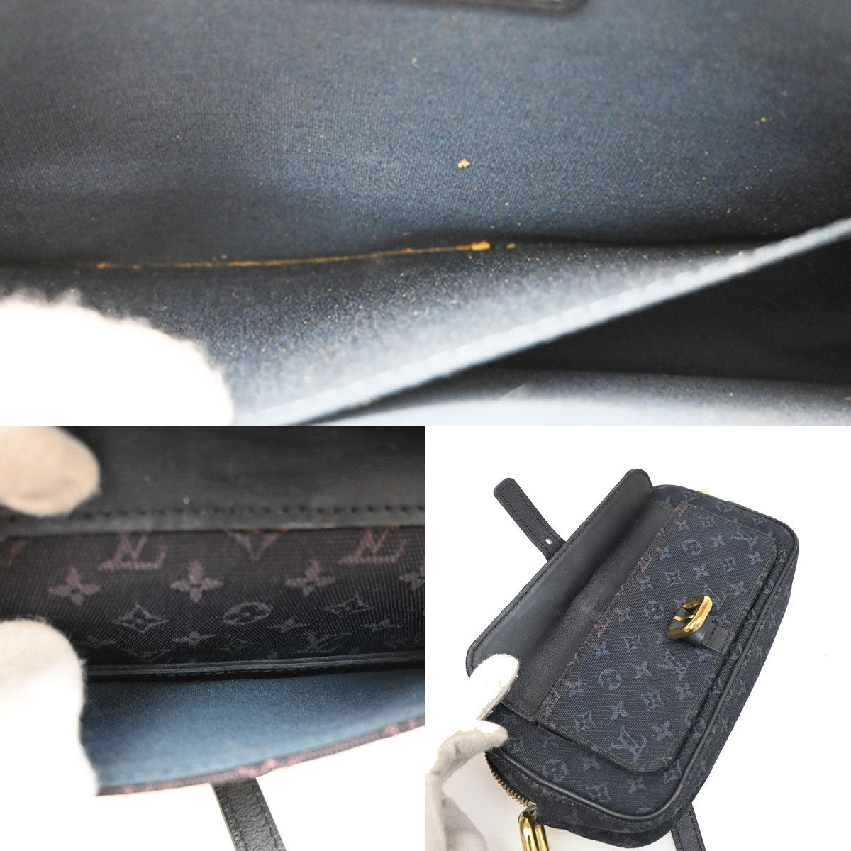 LOUIS VUITTON Juliet MM Shoulder Bag Monogram Mini Canvas Leather M92417 85KB606
