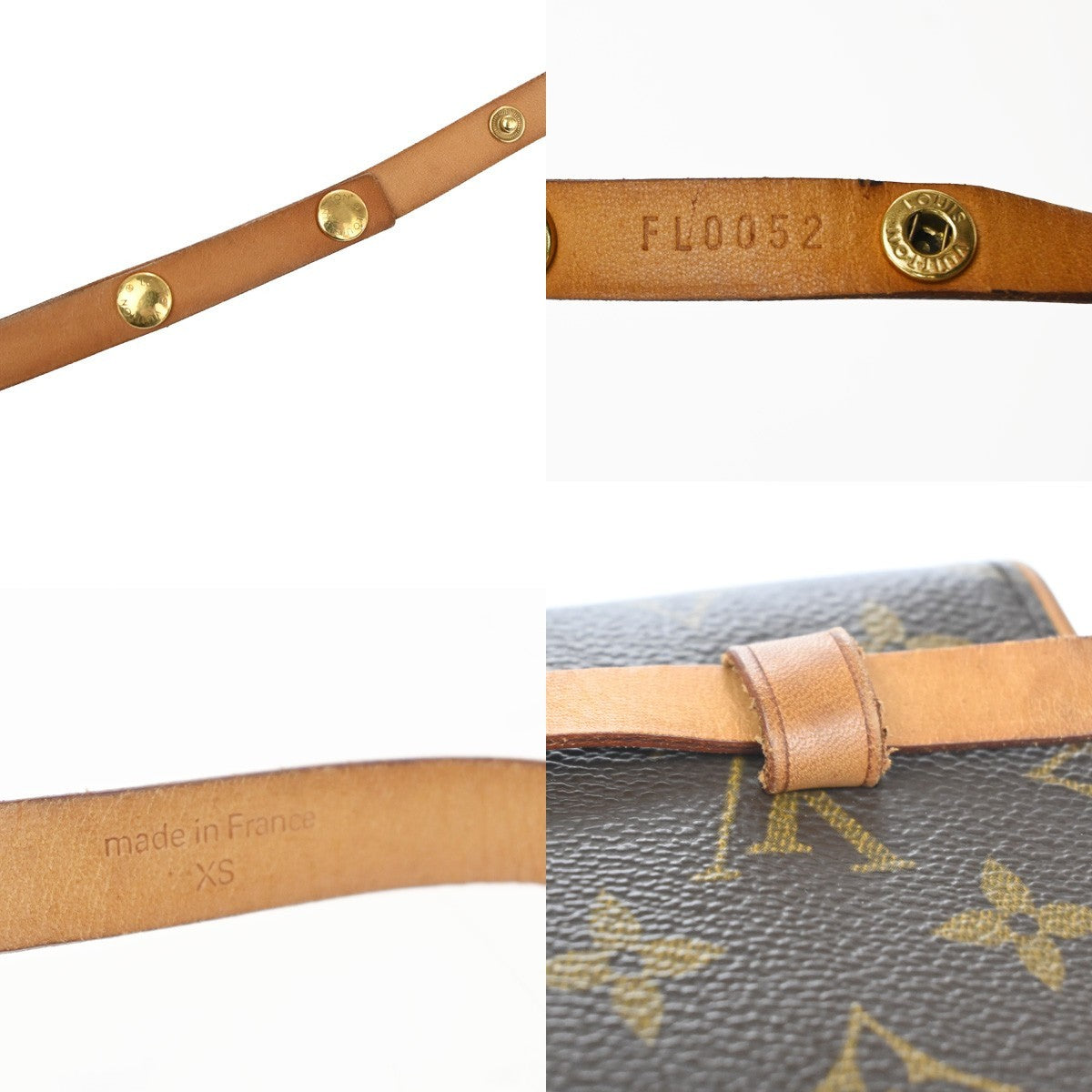 LOUIS VUITTON Pochette Florentine Bum Bag #XS Monogram Leather BN M51855 32MA509