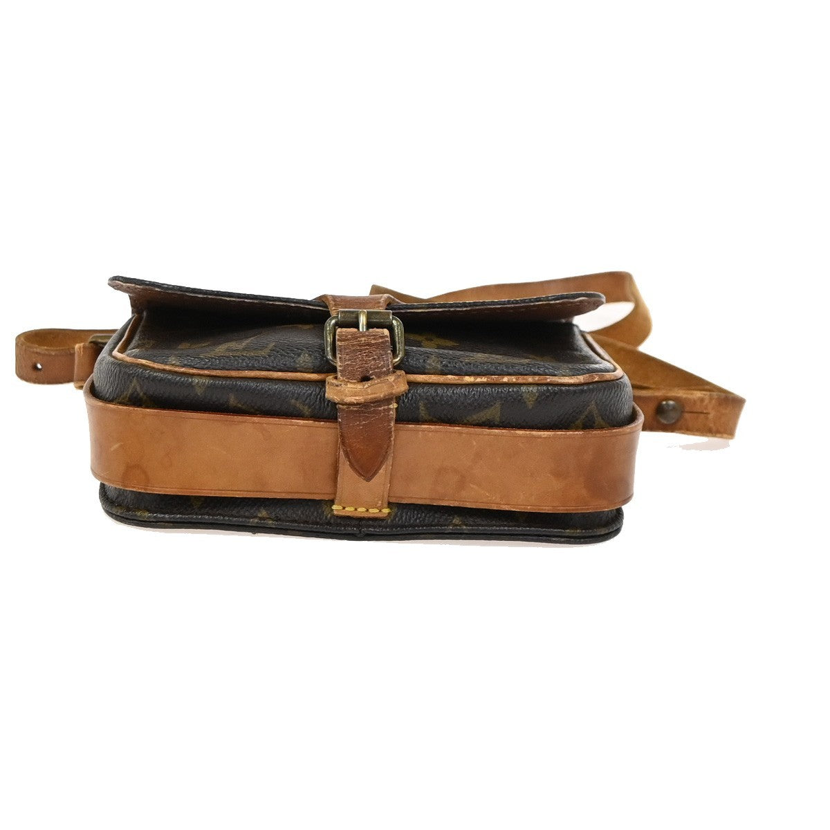 LOUIS VUITTON Mini Cartouchiere Shoulder Bag Monogram Leather BN M51254 31YH964