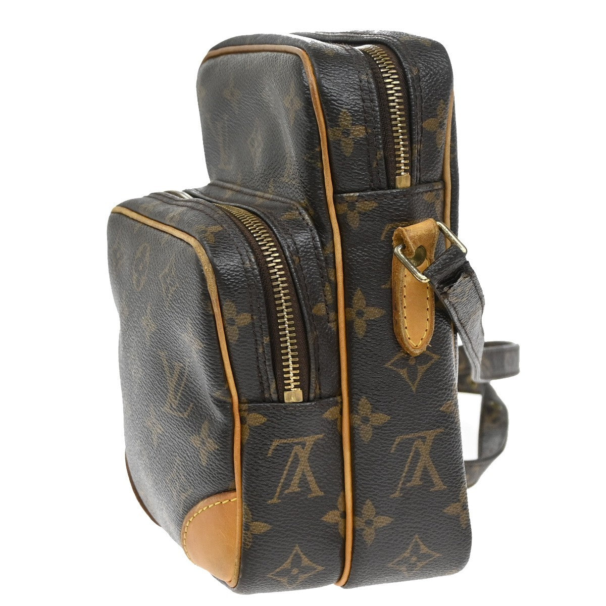 LOUIS VUITTON Amazon Crossbody Shoulder Bag Monogram Leather BN M45236 82EF923