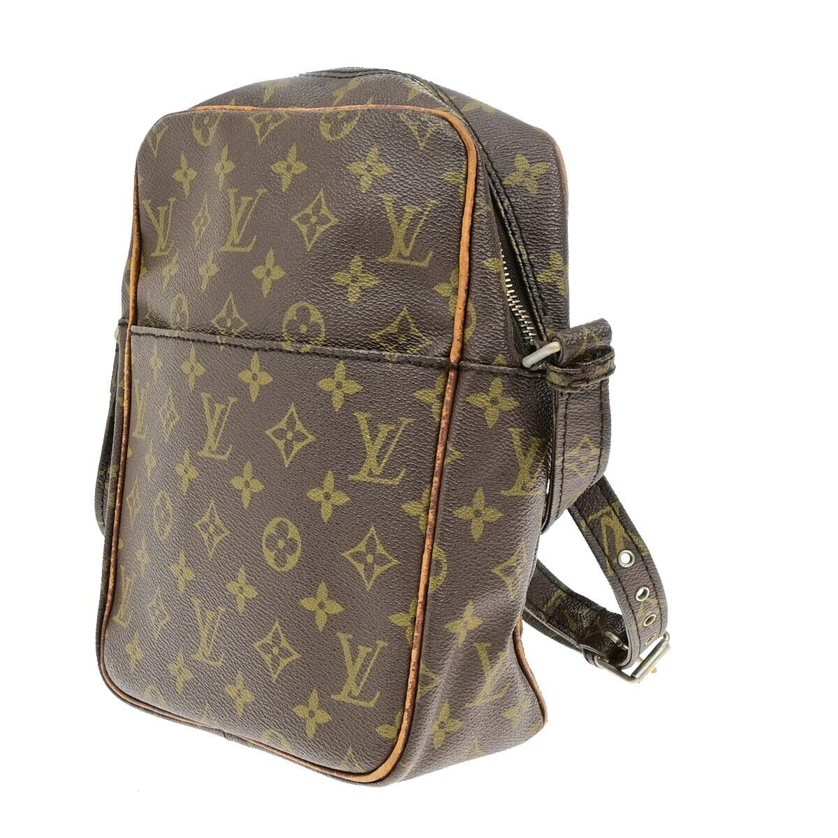 LOUIS VUITTON Petit Marceau Shoulder Bag Monogram Leather Brown M40264 05ED960